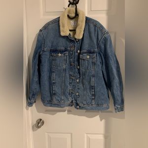 Old navy Sherpa denim jacket